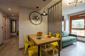 Premium Apartment, 2 Bedrooms, Terrace | Living area | Flat-screen TV