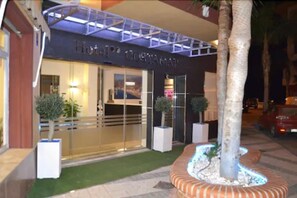 Voorkant van accommodatie