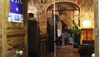 Interior entrance