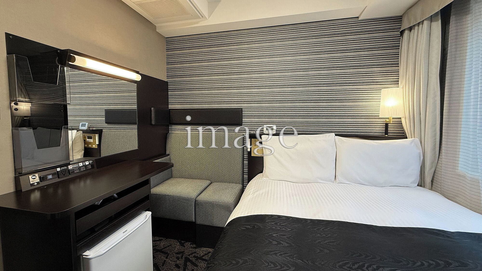 Down duvets, desk, blackout curtains, free WiFi