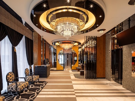 Recepción. APA Hotel Sapporo Odori Ekimae Nishi