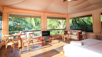 Beachfront Glamping Junior Suite | View from room