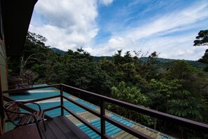 Junior Suite, 1 Bedroom, Balcony, Mountain View | Living area | 55-inch Smart TV with digital channels - Cala Lodge (Monteverde)