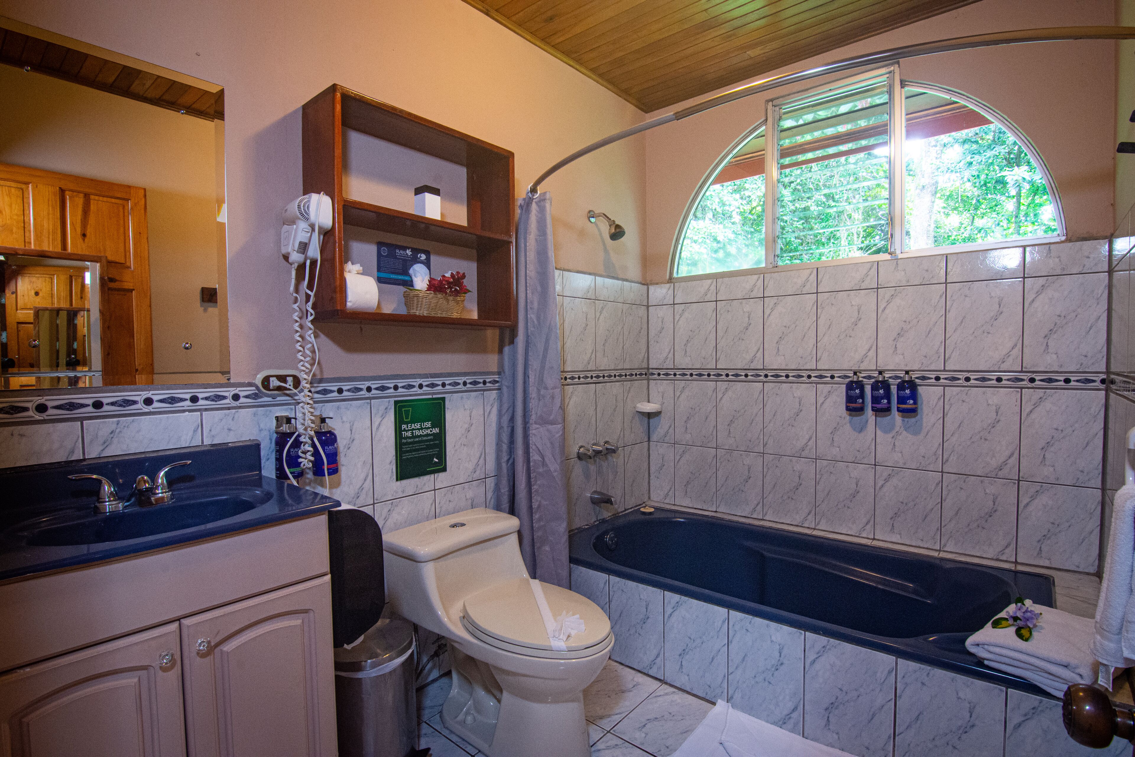 family suite, 1 bedroom, balcony, mountain view | bathroom | free toiletries, hair dryer, towels, soap