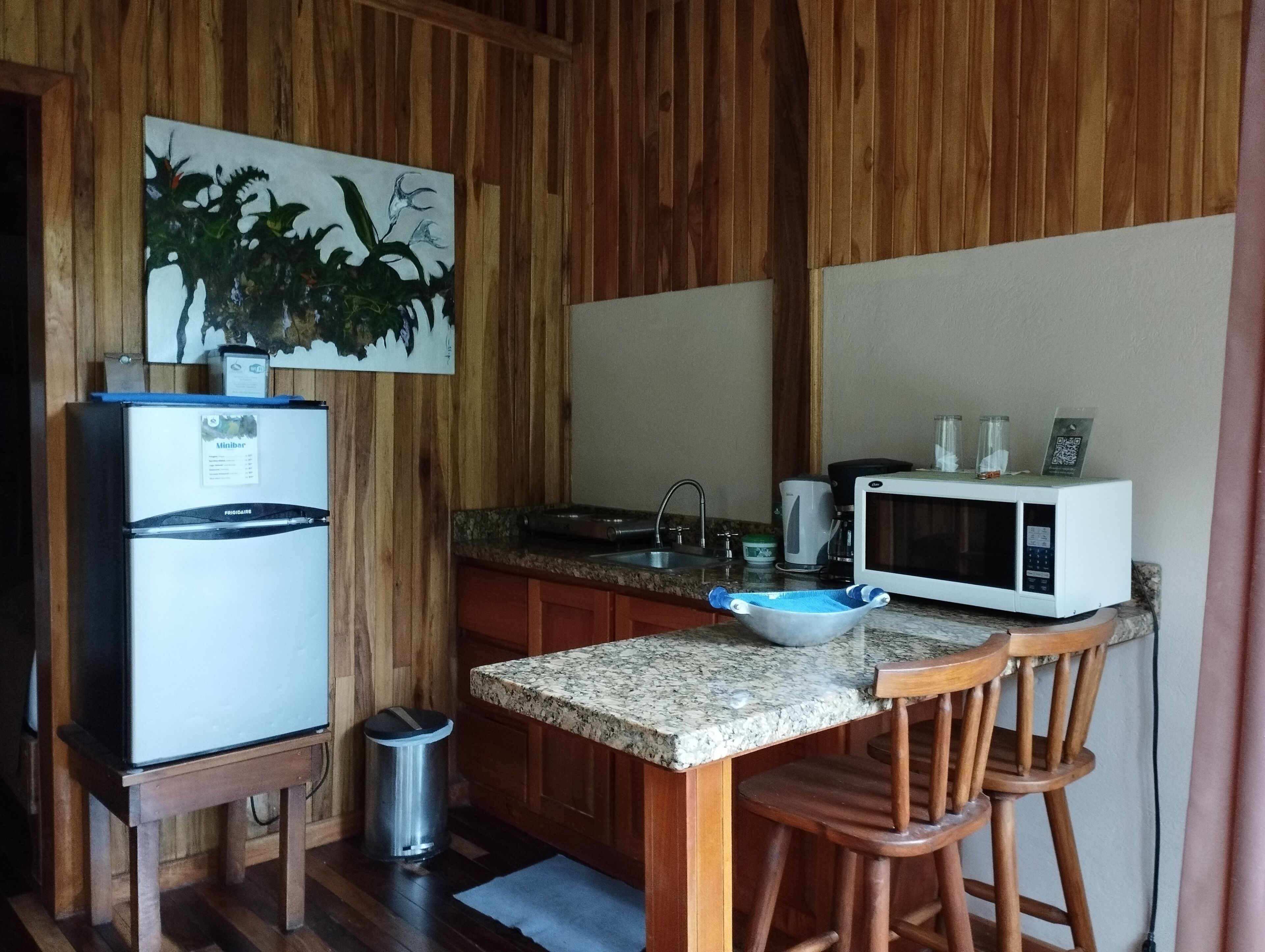 family suite, 1 bedroom, terrace, courtyard view | private kitchen