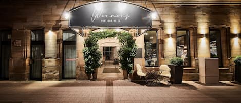 Fassade der Unterkunft