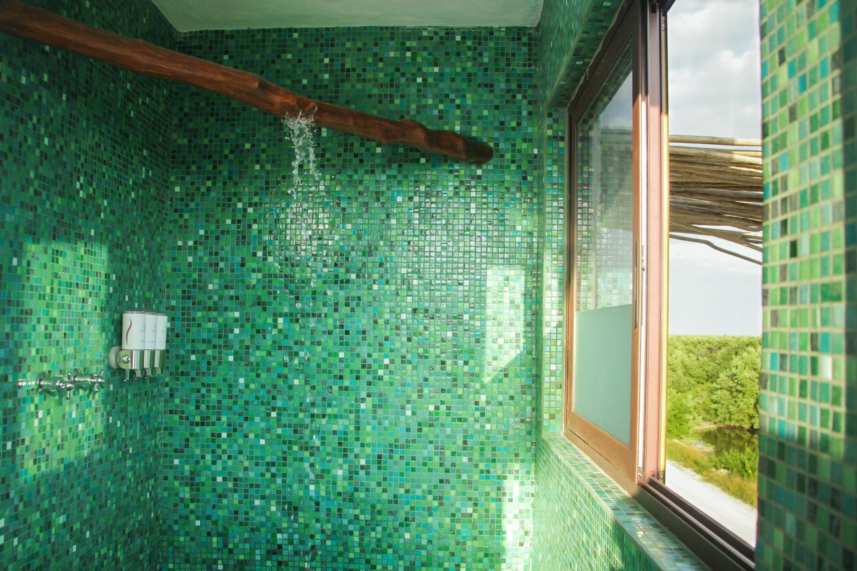 master suite palapa | bathroom shower