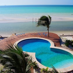 3 outdoor pools, open 8:00 AM to 8:00 PM, pool umbrellas, sun loungers