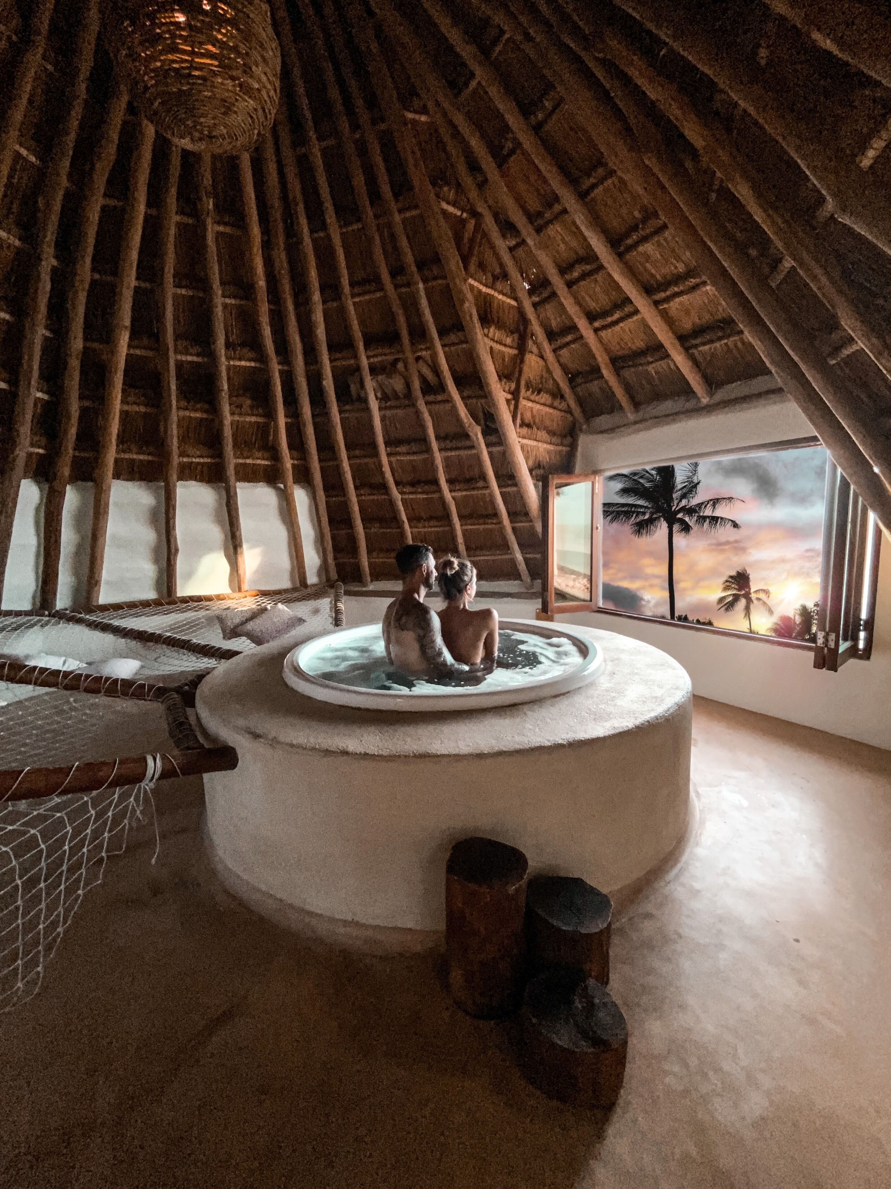 bungalow cielo, 1 king bed | private spa tub