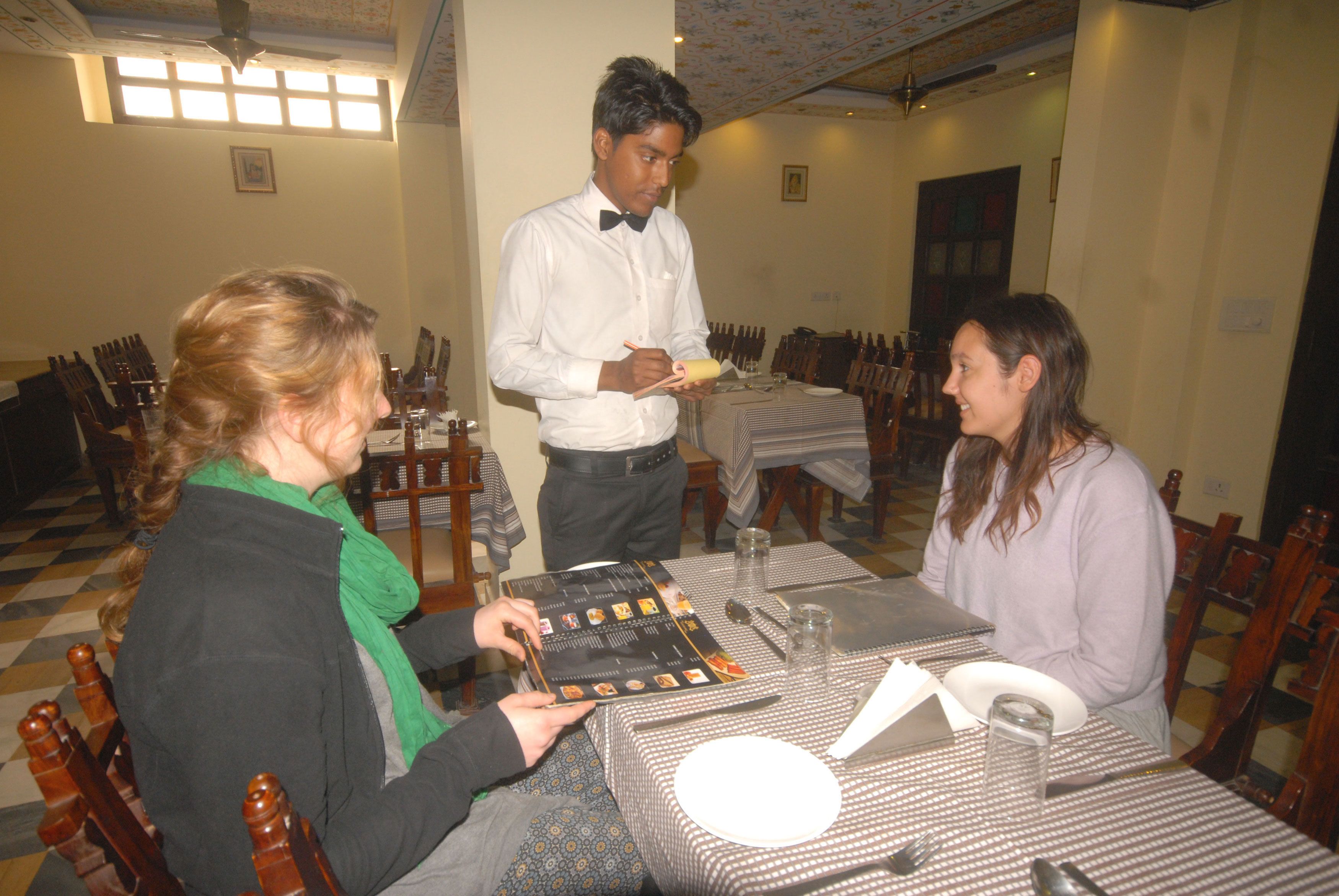 daily continental breakfast (inr 150 per person)