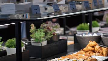 Daily buffet breakfast (EUR 25 per person)