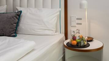 Deluxe-Suite | Allergikerbettwaren, Zimmersafe, individuell dekoriert