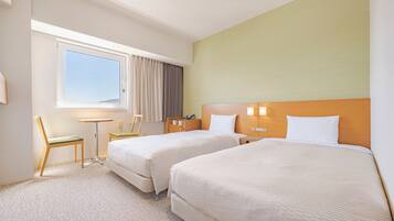 Standard Twin Room, Non Smoking | Premium bedding, blackout drapes, soundproofing, iron/ironing board