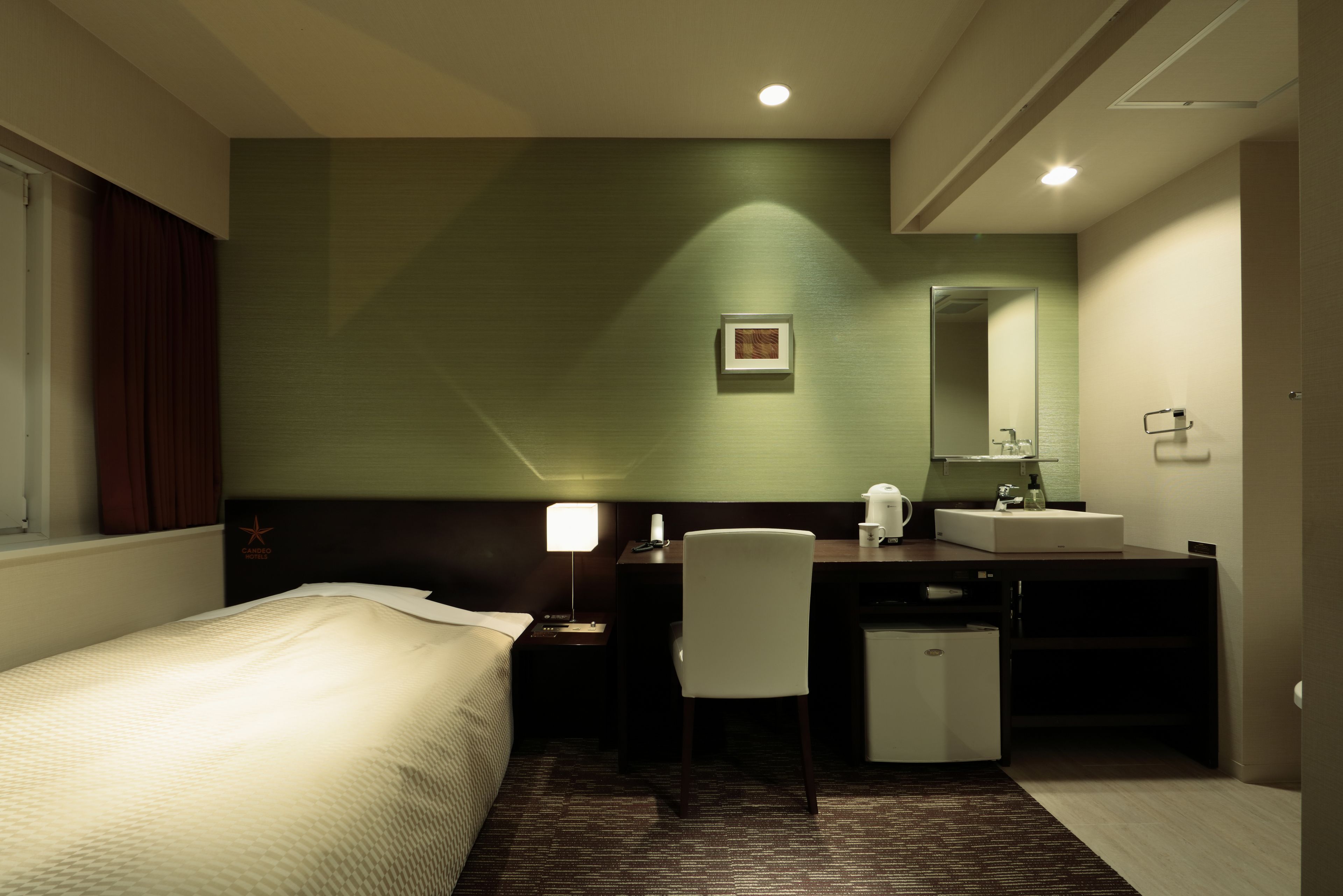 single room, non smoking  (no bath in the room, only toilet, men only) | 1 bedroom, premium bedding, desk, soundproofing