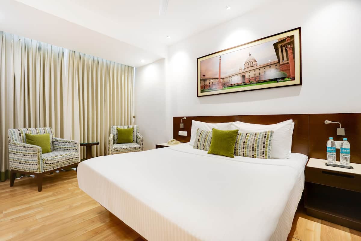 Suite | 1 Schlafzimmer, hochwertige Bettwaren, Pillowtop-Betten, Minibar