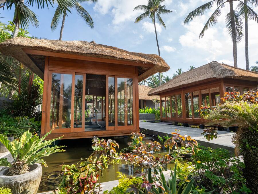 Fachada de la propiedad