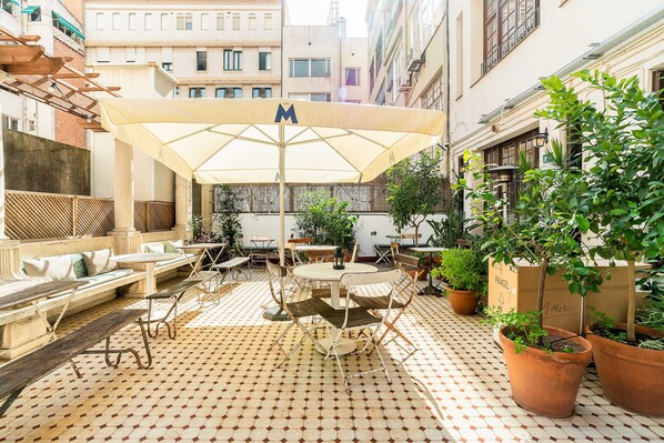Terrace/patio - Room Casa Gracia (Barcelona)