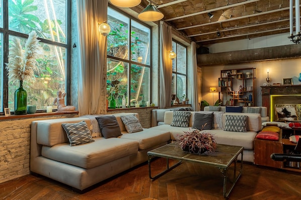 Área de sala de estar