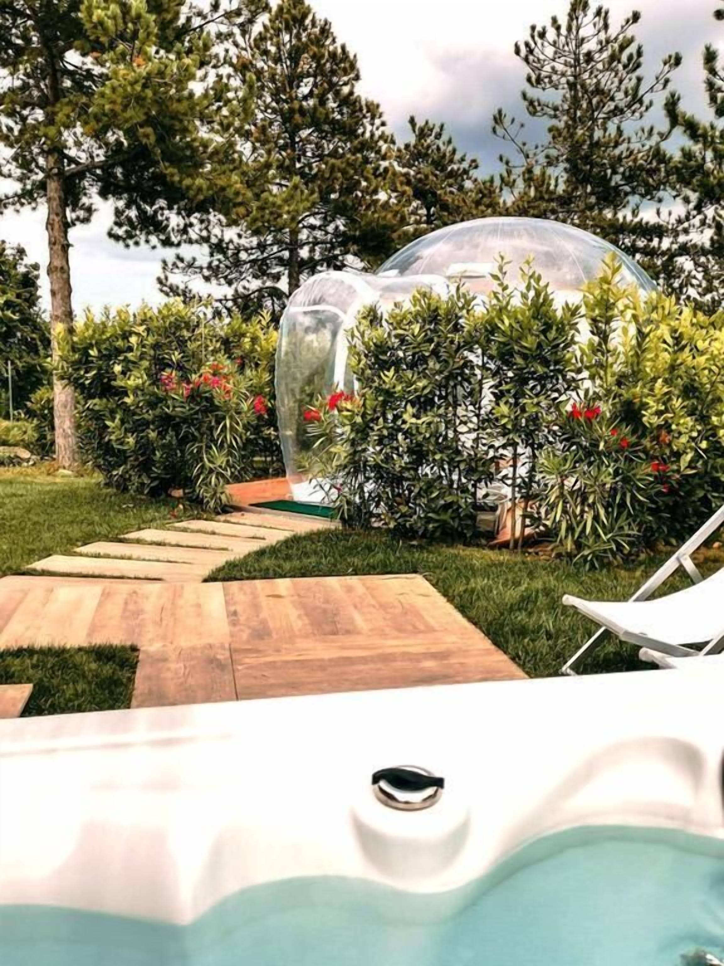 Panoramic Tent, 1 Bedroom, Private Bathroom, Lake View | Lake view