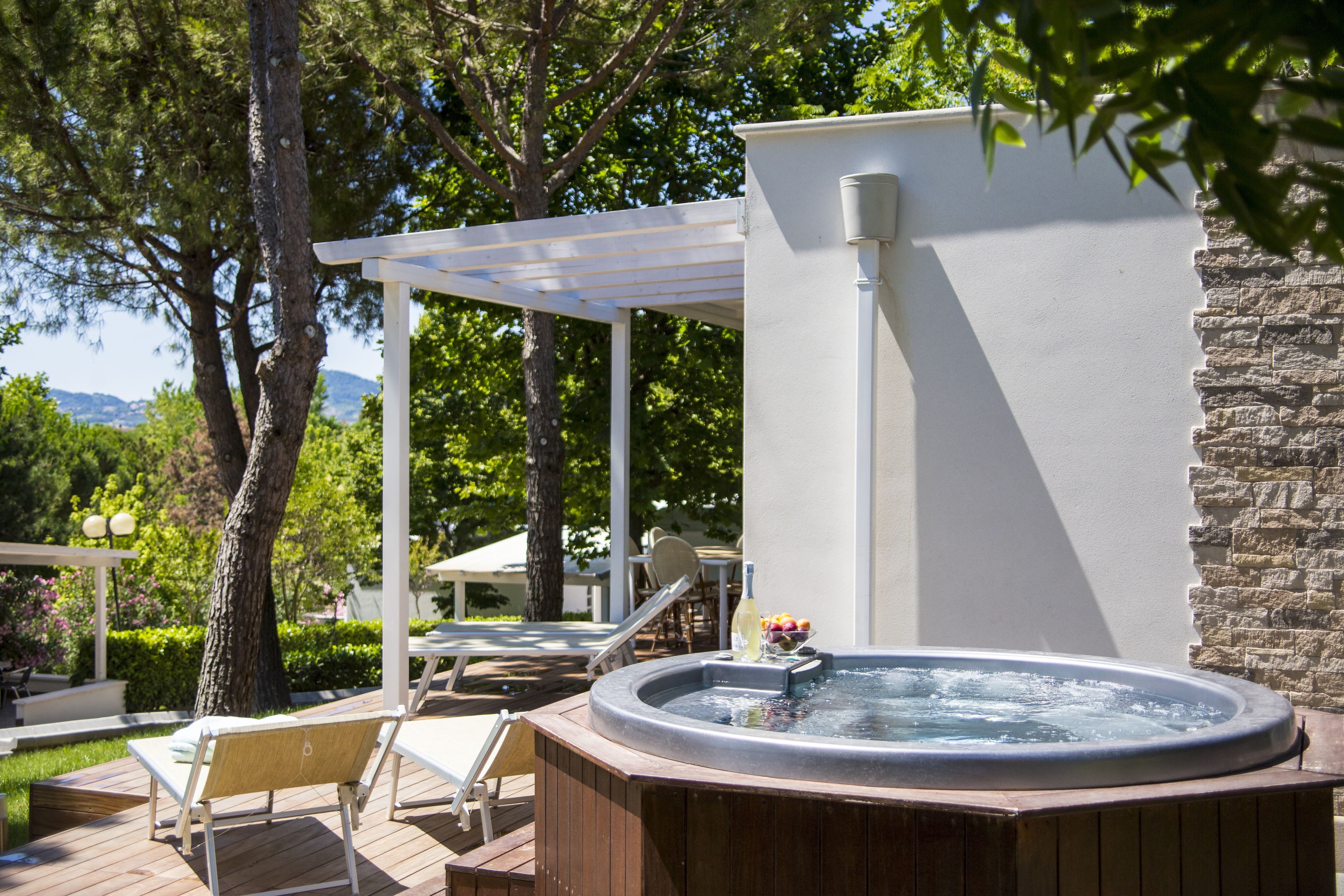 Bain à remous privé