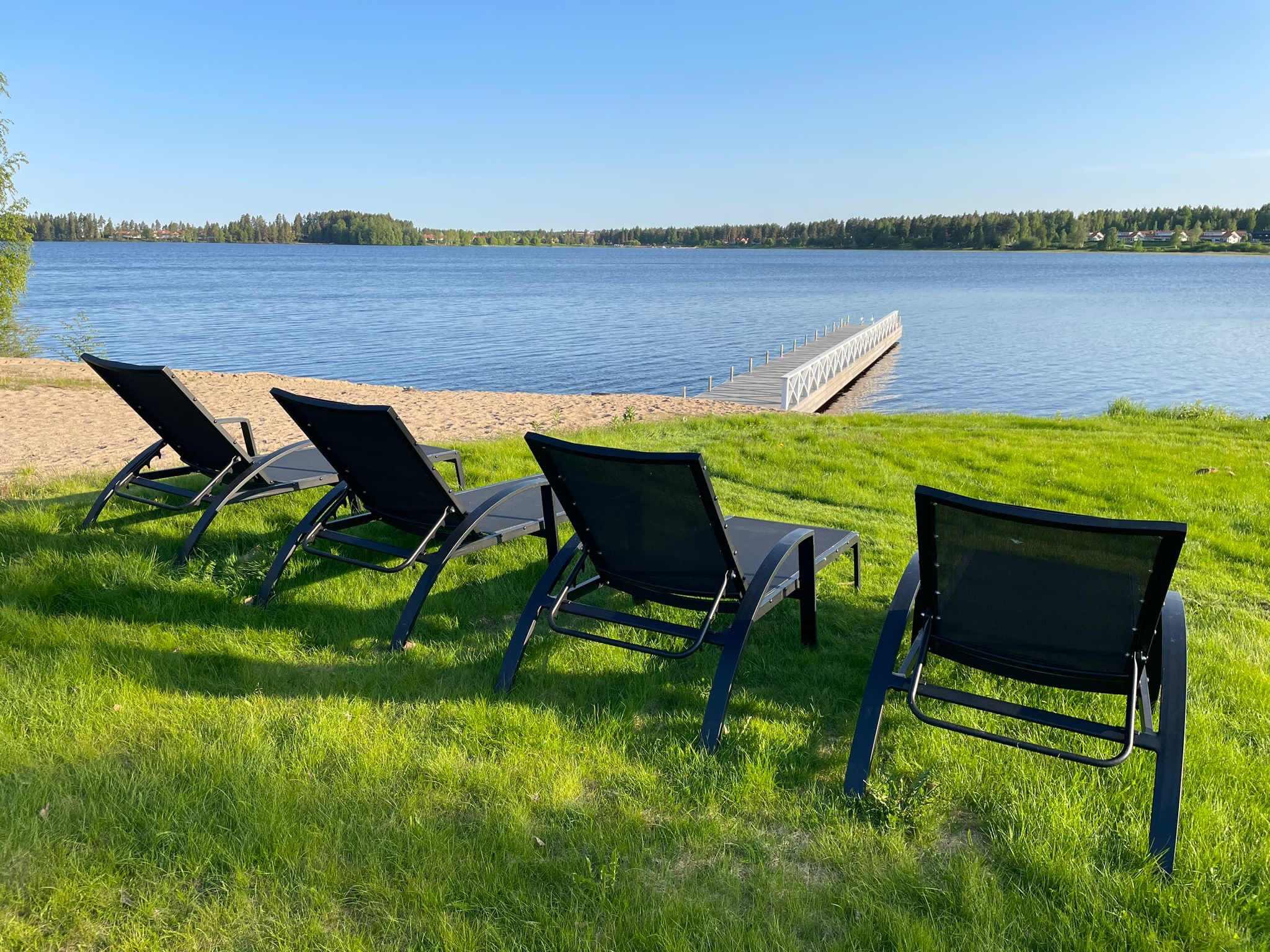 プライベートビーチ、サンラウンジャー