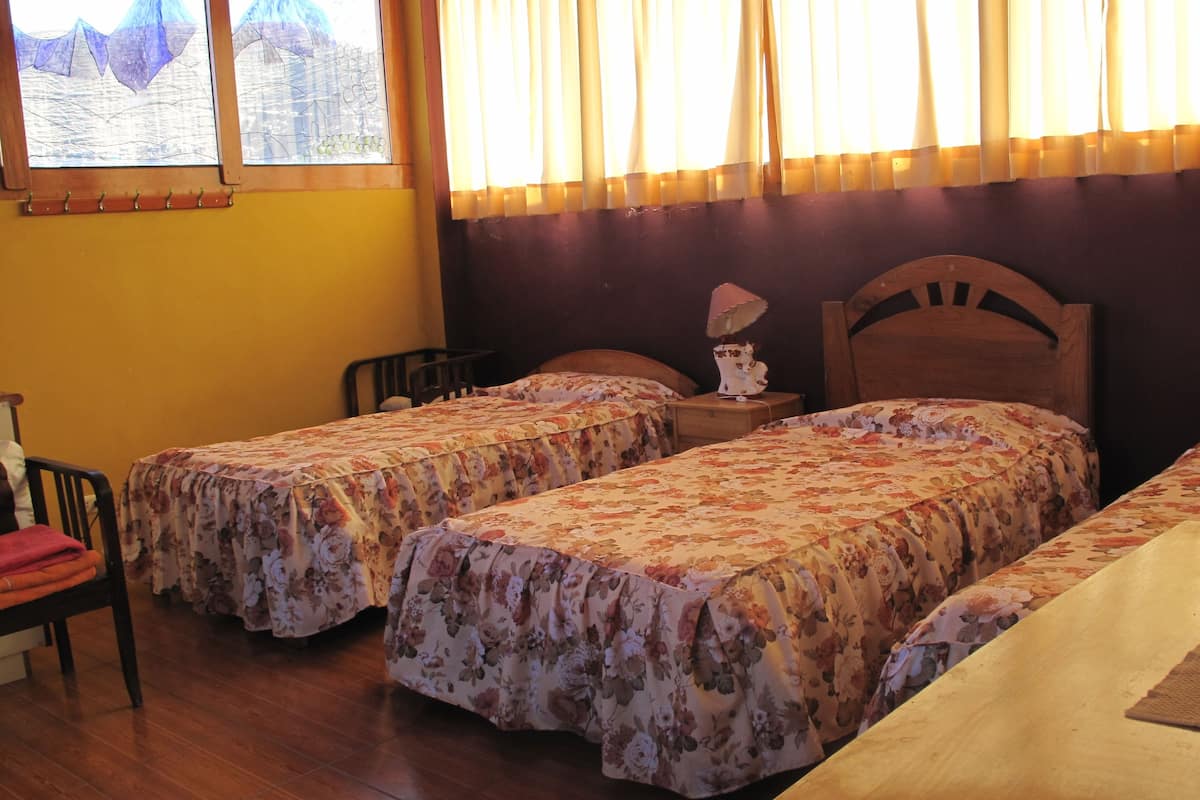 Select Comfort beds, desk, laptop workspace, free WiFi