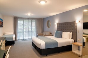 豪華開放式客房 | 高級寢具、遮光布/窗簾、隔音、熨斗/熨衣板