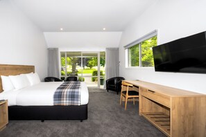 Familiekamer, 1 slaapkamer | Luxe beddengoed, verduisterende gordijnen, geluiddichte muren