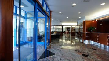 Interior entrance