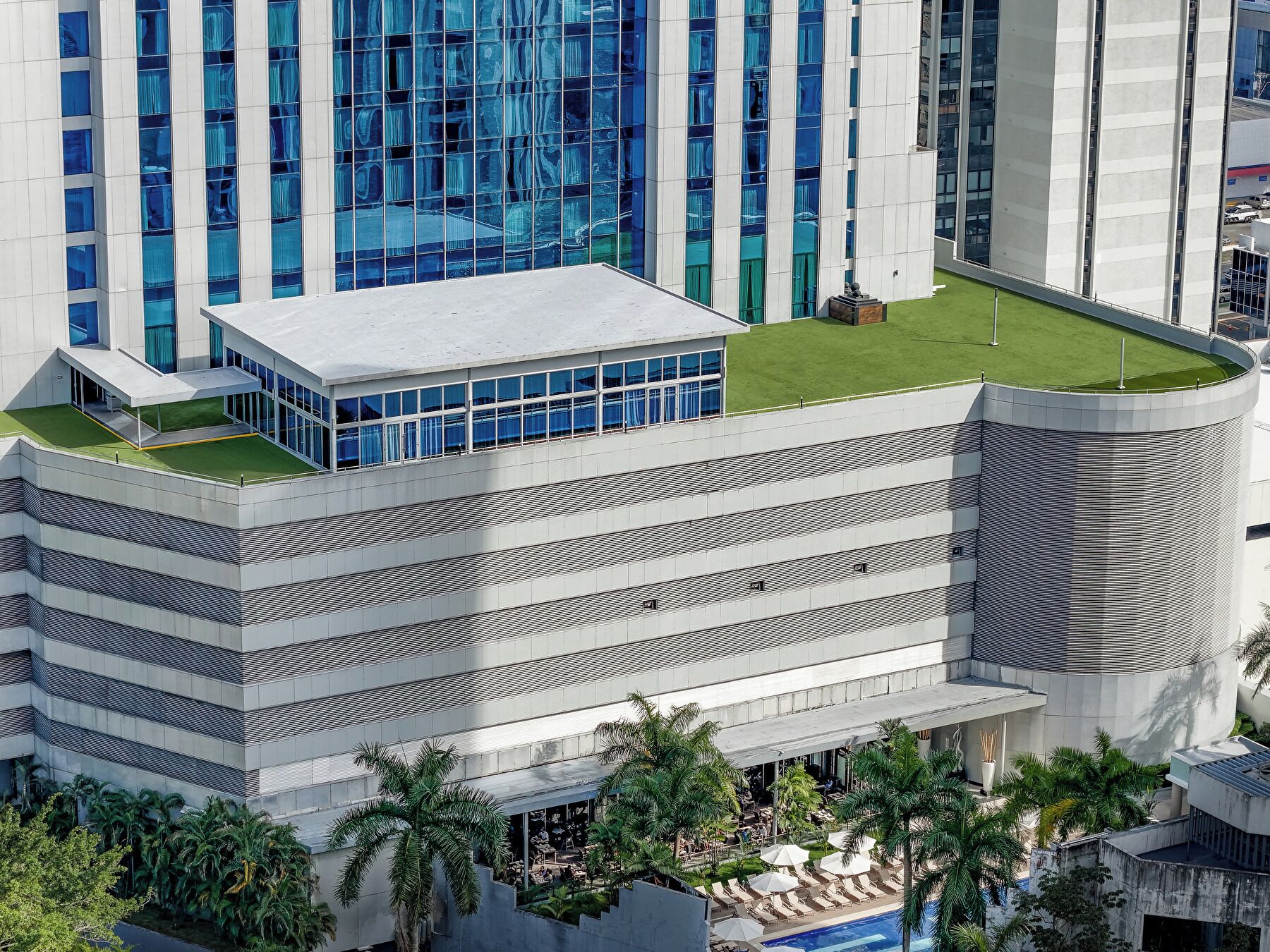 Vue depuis l’hébergement