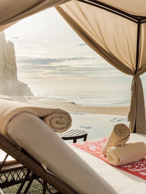 7 outdoor pools, open 9 AM to 9 PM, cabanas (surcharge), pool umbrellas