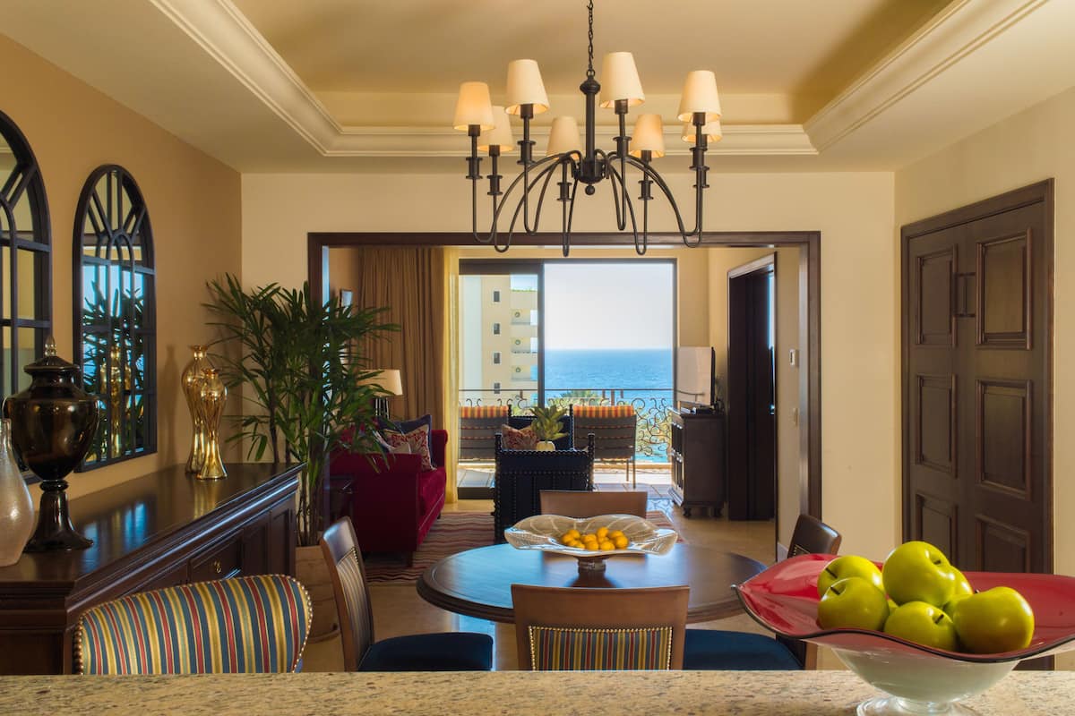 Grand Suite, 1 Bedroom | Living area | 40-inch LED TV with satellite channels, TV