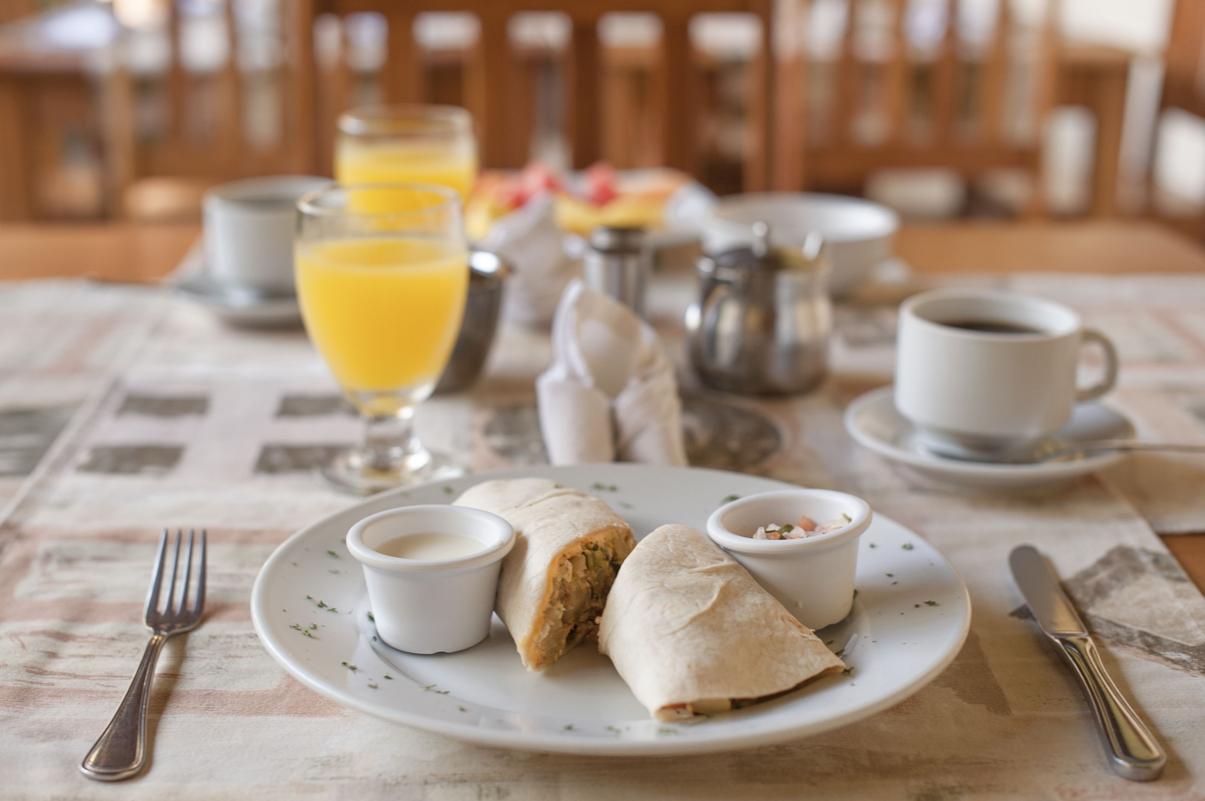 free daily english breakfast