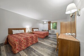 Double Room, 2 Double Beds | Desk, blackout curtains, iron/ironing board, free WiFi - Executive Inn Cass City (Cass City)