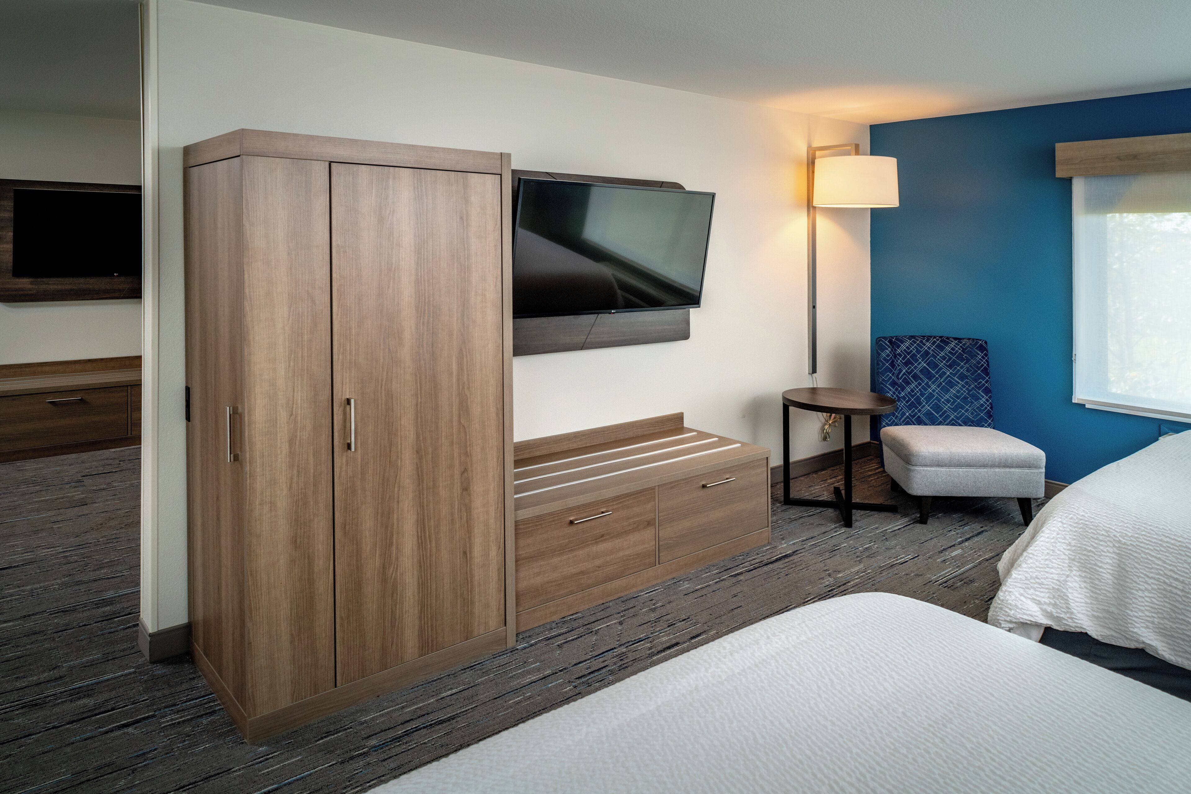 Suite, 2 Queen Beds (Additional Living Area) | In-room safe, desk, blackout curtains, iron/ironing board