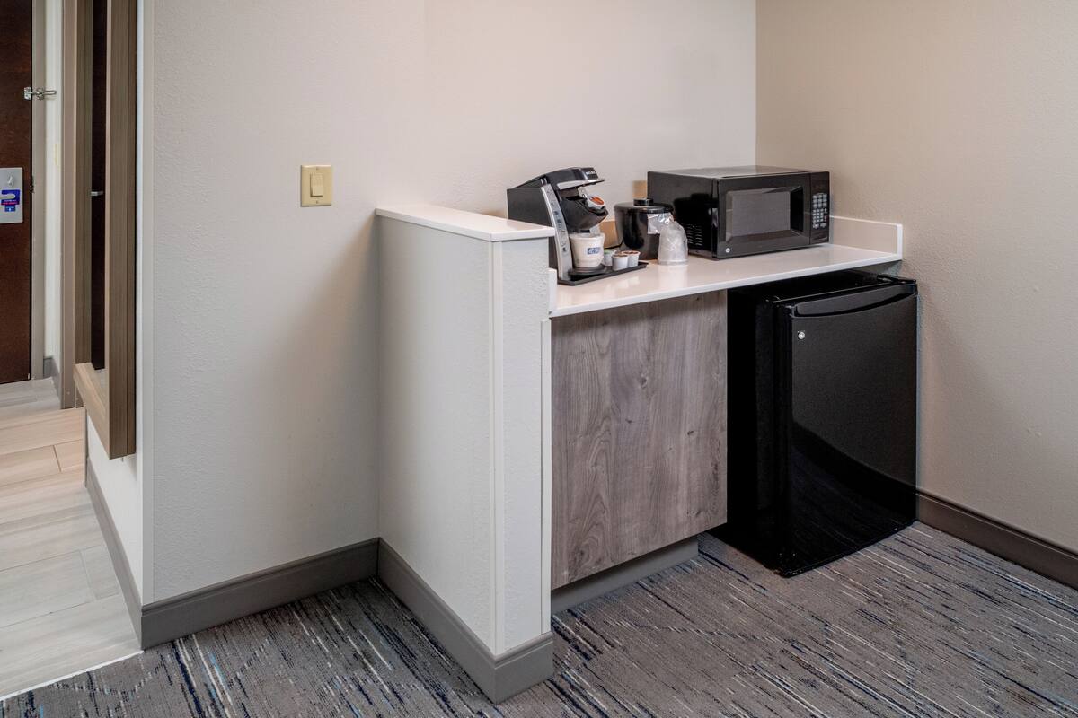 suite, 2 queen beds (additional living area) | in-room safe, desk, blackout curtains, iron/ironing board