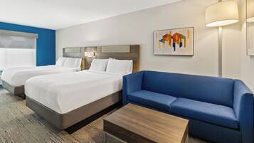 In-room safe, desk, blackout curtains, iron/ironing board