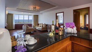 Suite – junior, 1 kingsize-seng, havutsikt