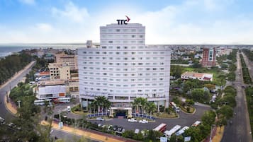 Fachada de la propiedad