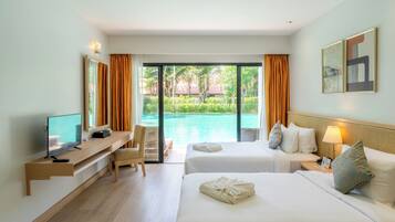 Deluxe Twin Pool Access | View from room