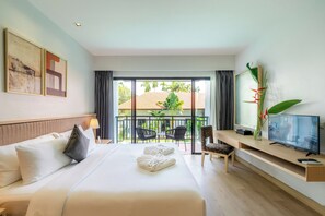 Deluxe Double Room, Pool View | View from room - Estella Phuket Mai Khao Beach Resort (Mai Khao)
