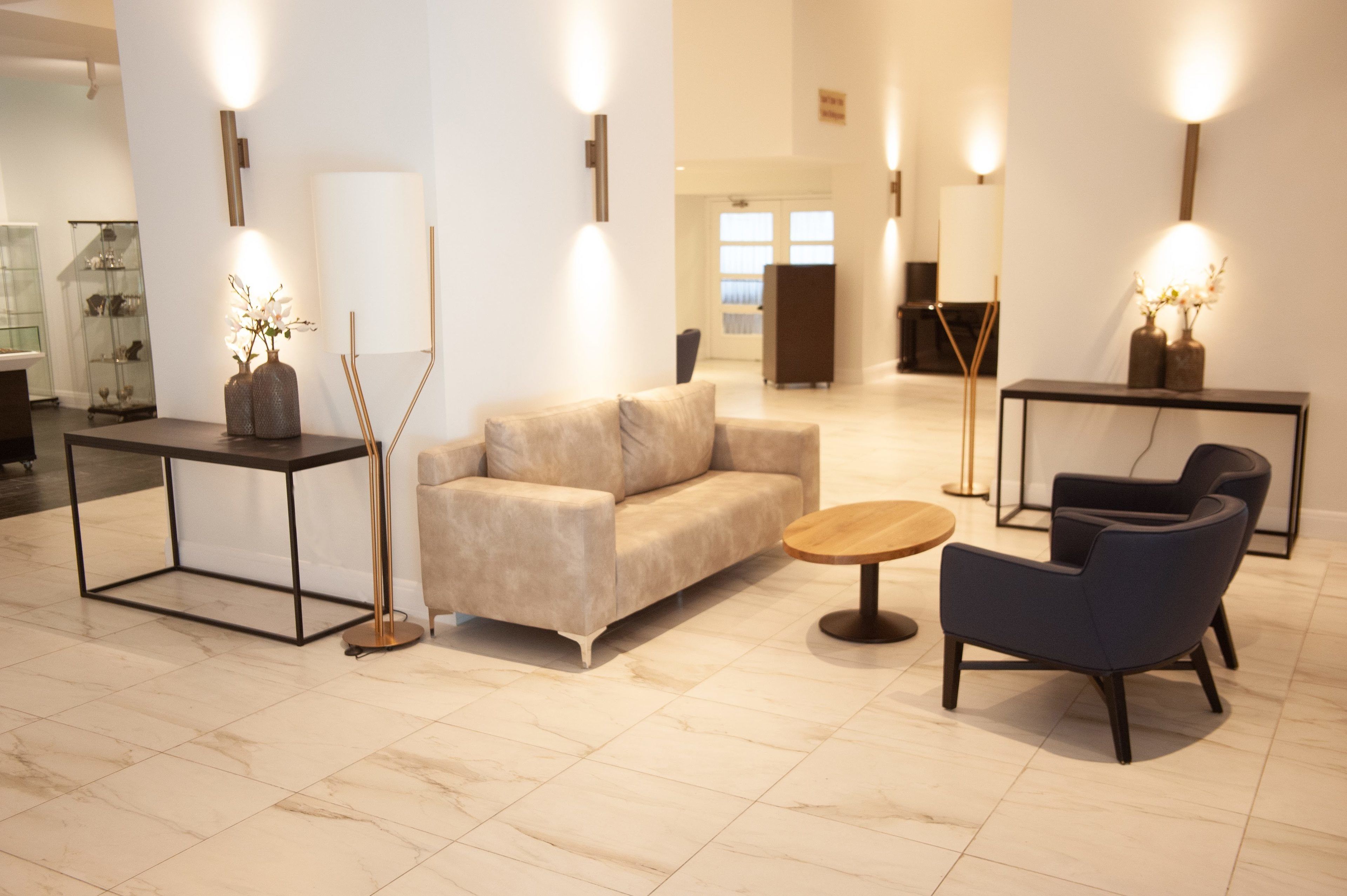 Lobby sitting area