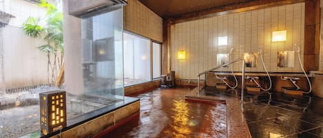 Shower, free toiletries, hair dryer, slippers