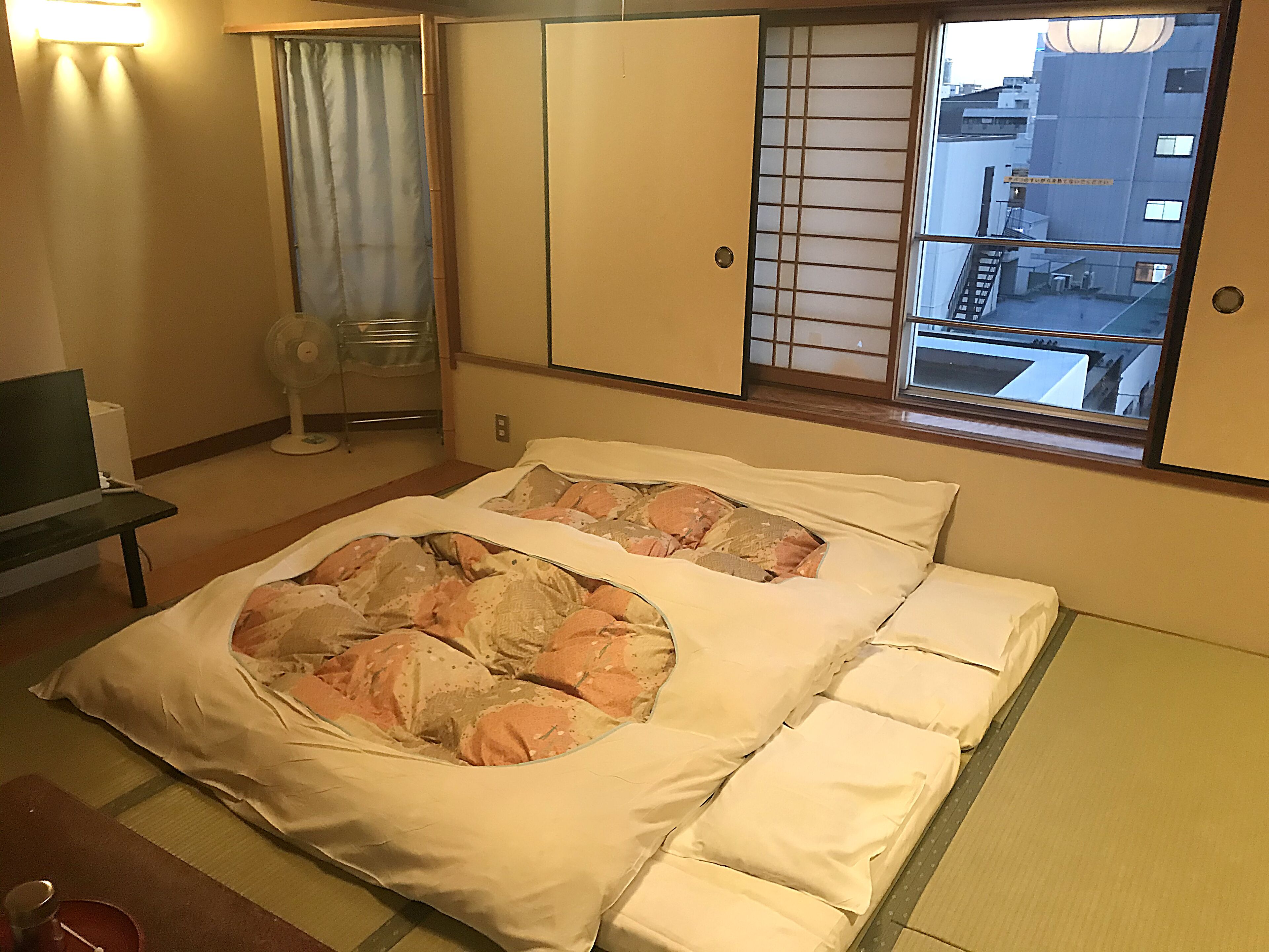 traditional room, multiple beds (8 tatami mats) | in-room safe, iron/ironing board, free wifi, bed sheets