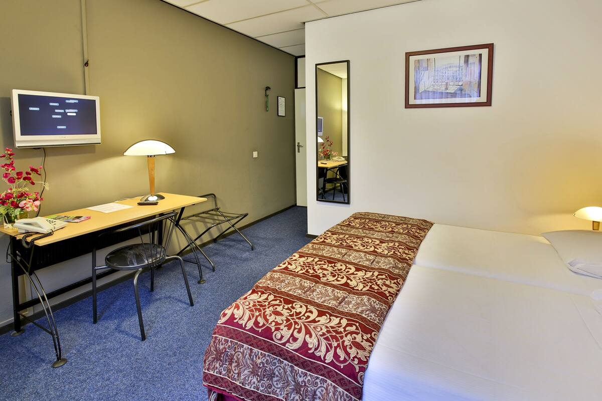 In-room safe, desk, blackout curtains, iron/ironing board