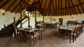 Daily English breakfast (ZAR 210.00 per person)