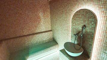 Sale per trattamenti di coppia, sauna, bagno turco/hammam