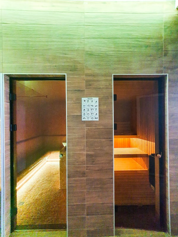 Sale per trattamenti di coppia, sauna, bagno turco/hammam