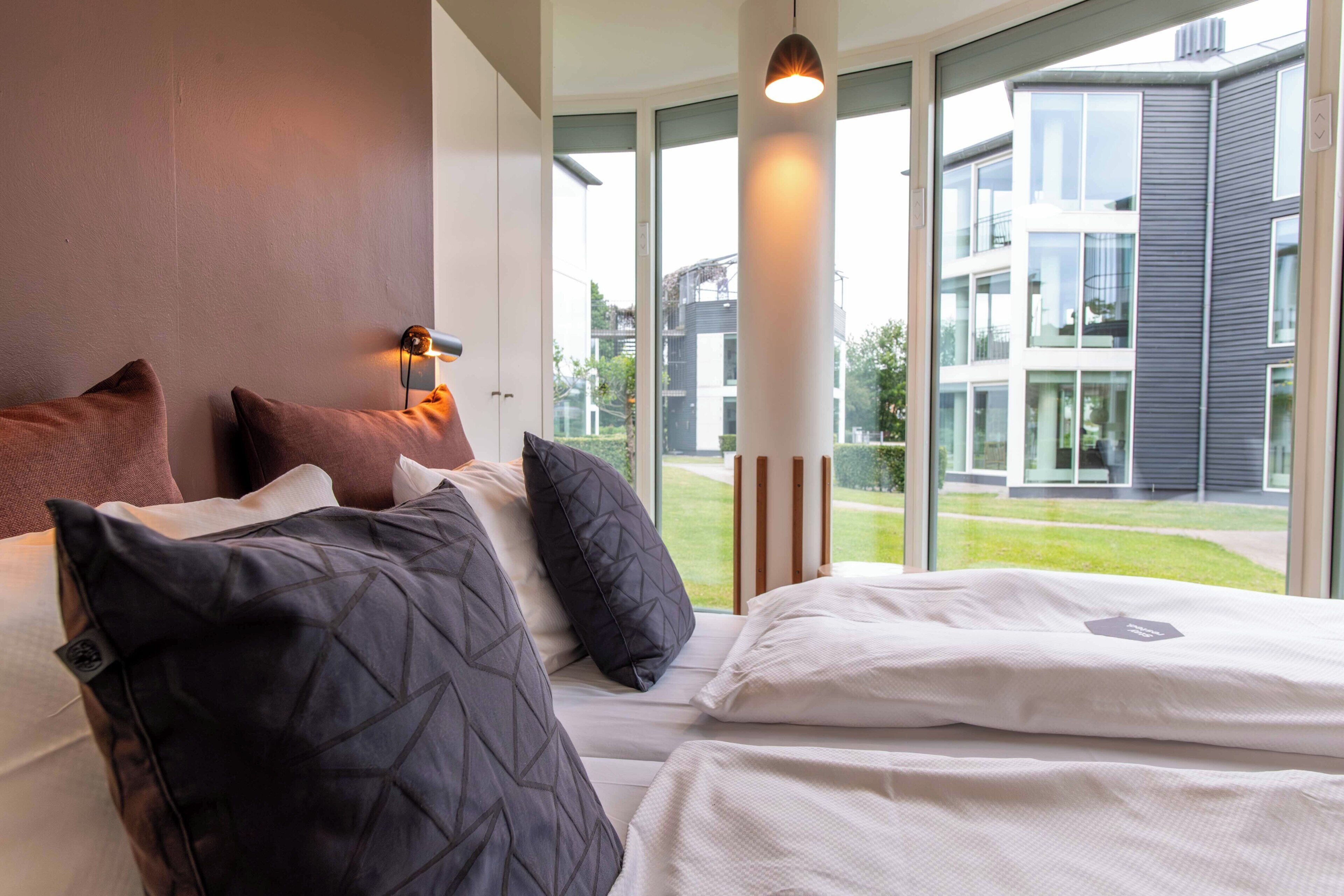 Lejlighed - 1 soveværelse - udsigt til gårdsplads | Allergivenligt sengetøj, pengeskab på værelset, individuelt design
