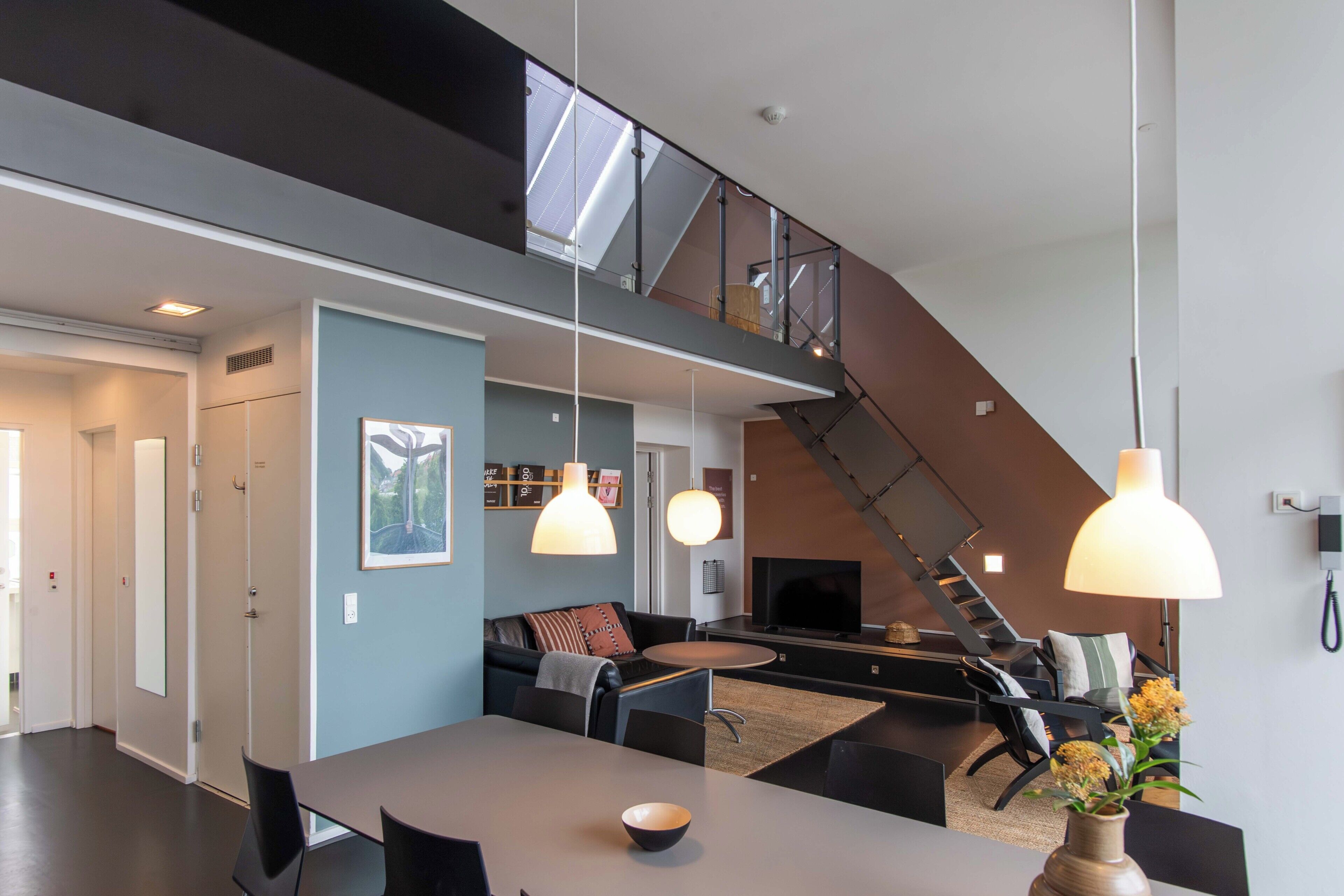 Penthouse, 3 Schlafzimmer, Balkon, eingeschränkter Seeblick